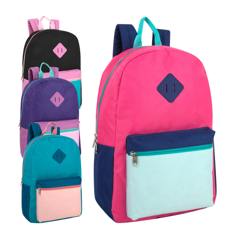 X'inhuma l-karatteristiċi ta 'backpacks b'ħafna kuluri