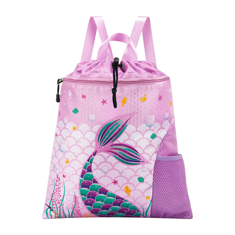 Hot Bejgħ Mermaid Gym Drawstring Bag