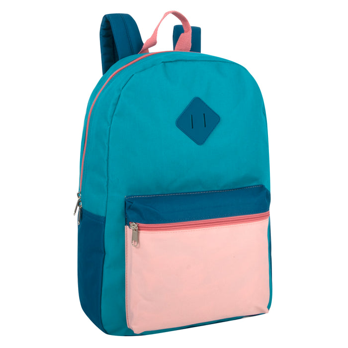 Backpack ta' Kapaċità Kbir ta' 17-il Pulzier Multicolor